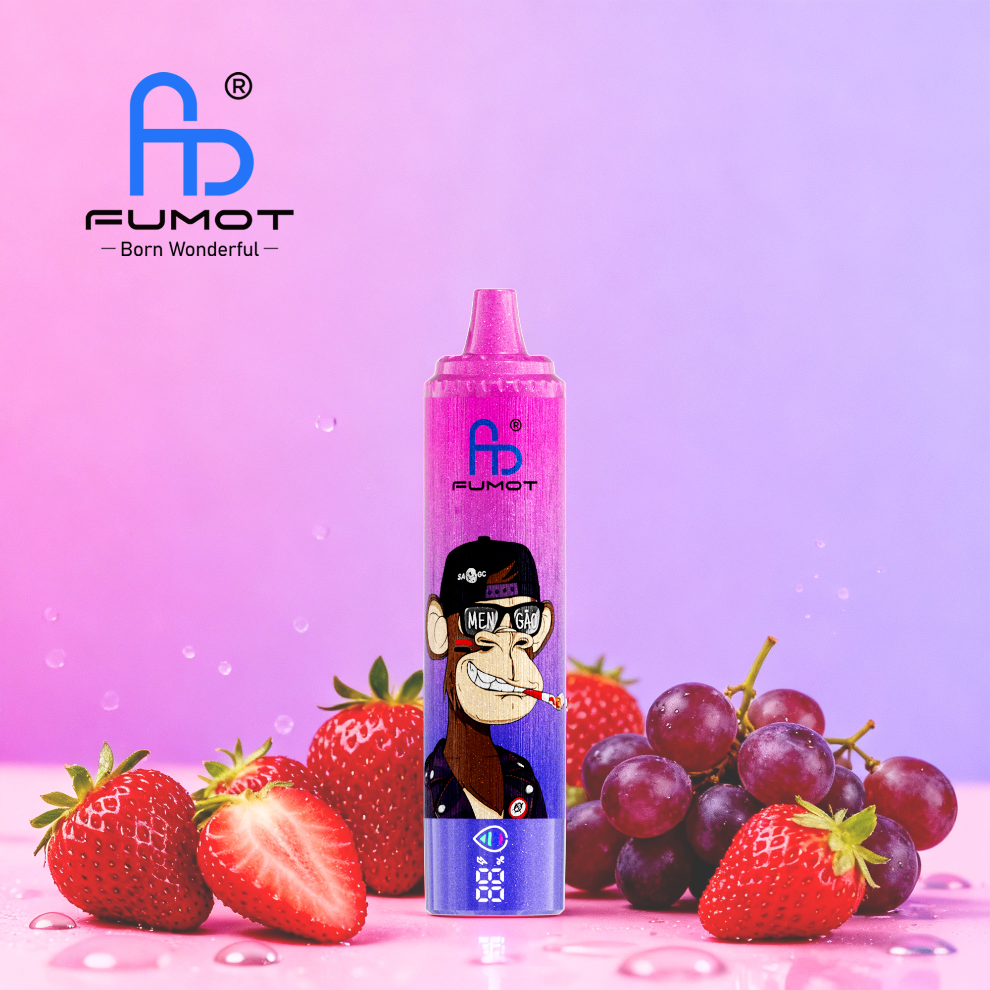 Fumot RandM Tornado 15000 15K Puffs Disposable Vape Wholesale | Rechargeable, LED Screen, RGB Light, 45 Flavors | 0%-5% Nic Salt - Image 18