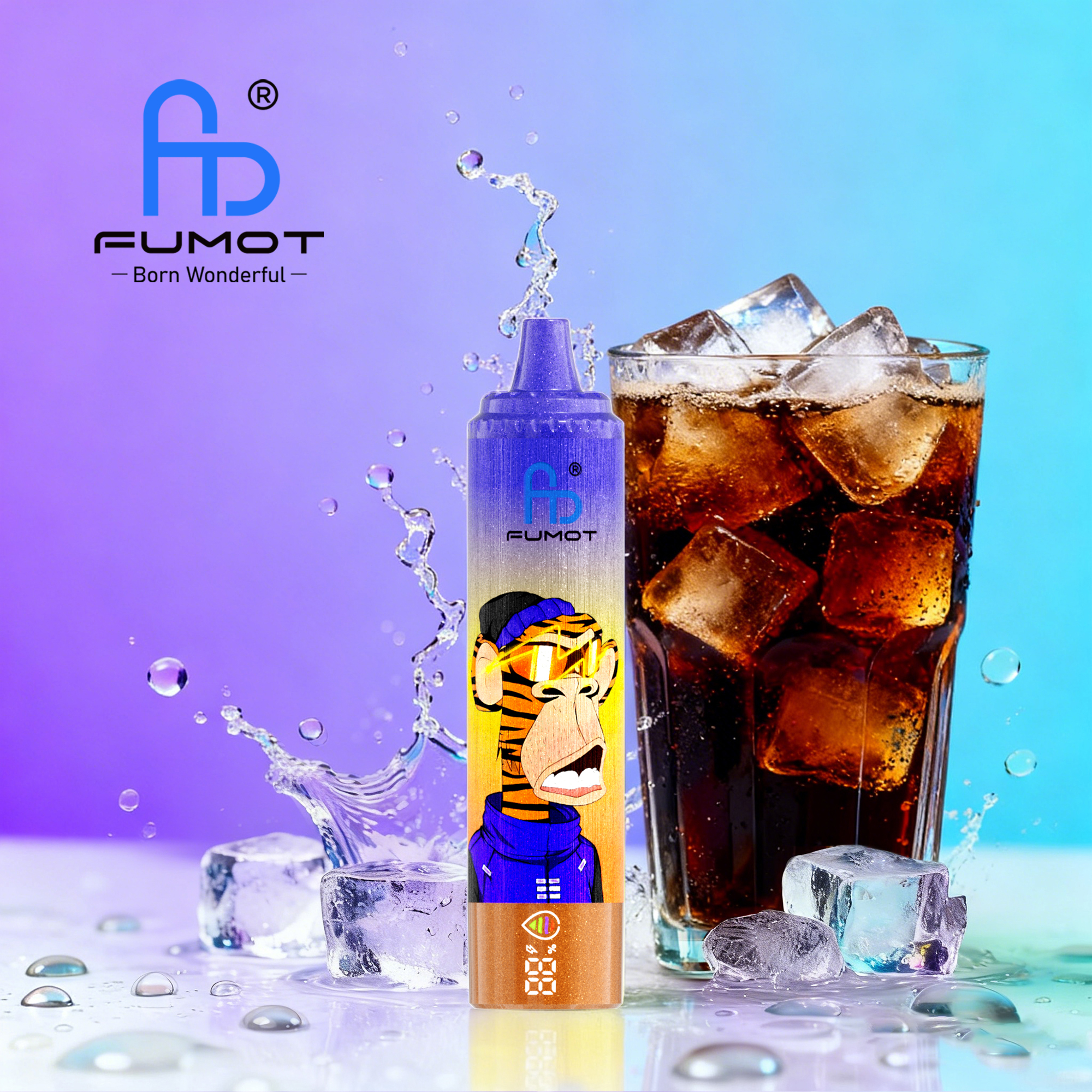 Fumot RandM Tornado 15000 15K Puffs Disposable Vape Wholesale | Rechargeable, LED Screen, RGB Light, 45 Flavors | 0%-5% Nic Salt - Image 17
