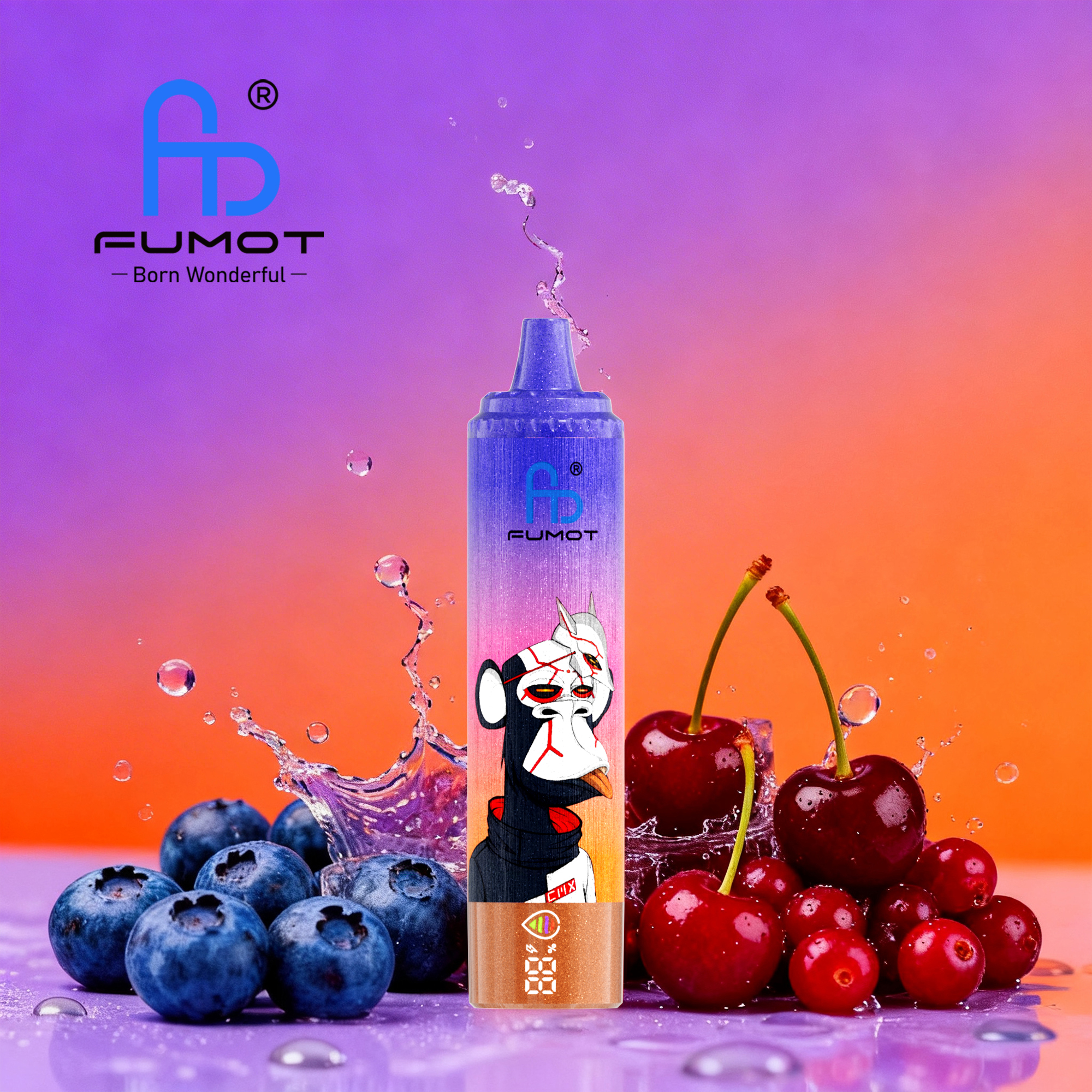 Fumot RandM Tornado 15000 15K Puffs Disposable Vape Wholesale | Rechargeable, LED Screen, RGB Light, 45 Flavors | 0%-5% Nic Salt - Image 46