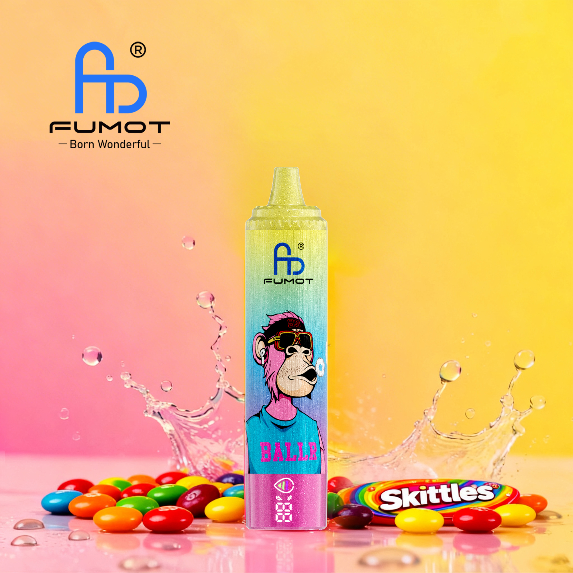 Fumot RandM Tornado 15000 15K Puffs Disposable Vape Wholesale | Rechargeable, LED Screen, RGB Light, 45 Flavors | 0%-5% Nic Salt - Image 41