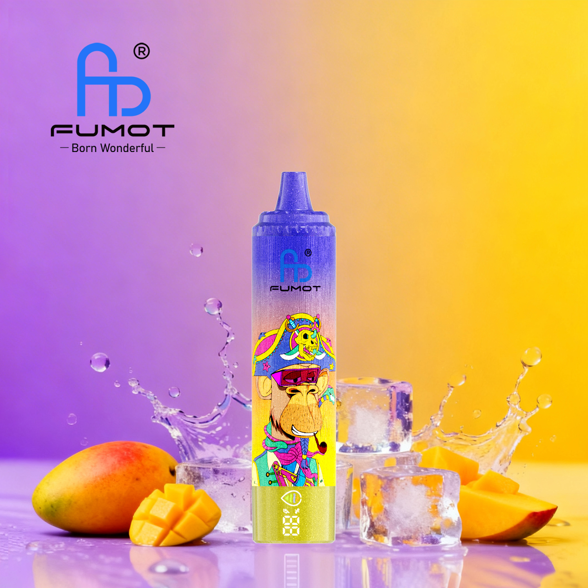 Fumot RandM Tornado 15000 15K Puffs Disposable Vape Wholesale | Rechargeable, LED Screen, RGB Light, 45 Flavors | 0%-5% Nic Salt - Image 43