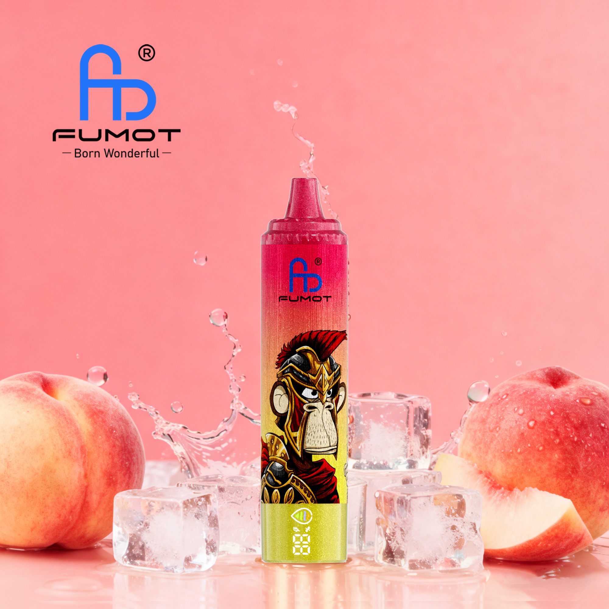 Fumot RandM Tornado 15000 15K Puffs Disposable Vape Wholesale | Rechargeable, LED Screen, RGB Light, 45 Flavors | 0%-5% Nic Salt - Image 10