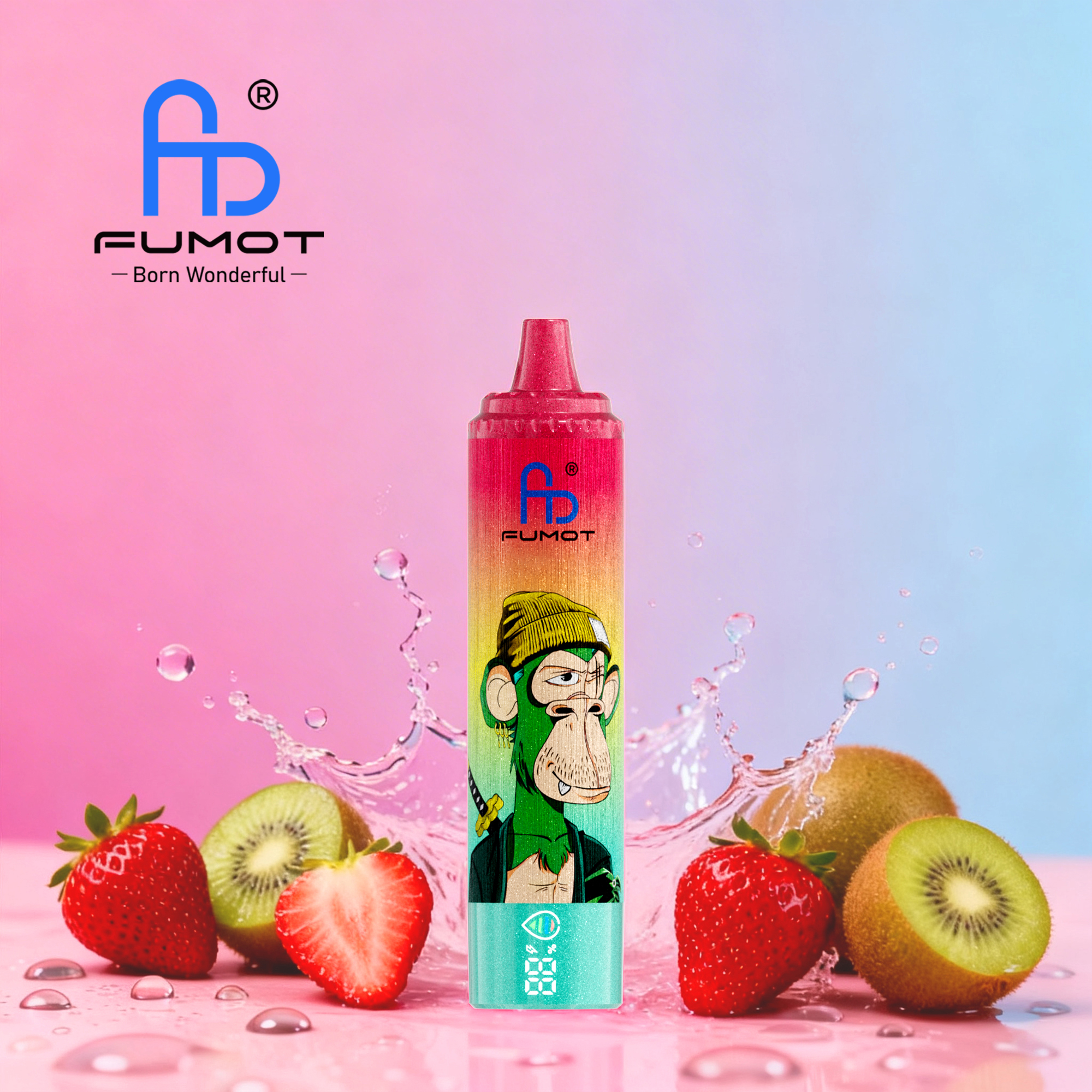 Fumot RandM Tornado 15000 15K Puffs Disposable Vape Wholesale | Rechargeable, LED Screen, RGB Light, 45 Flavors | 0%-5% Nic Salt - Image 27