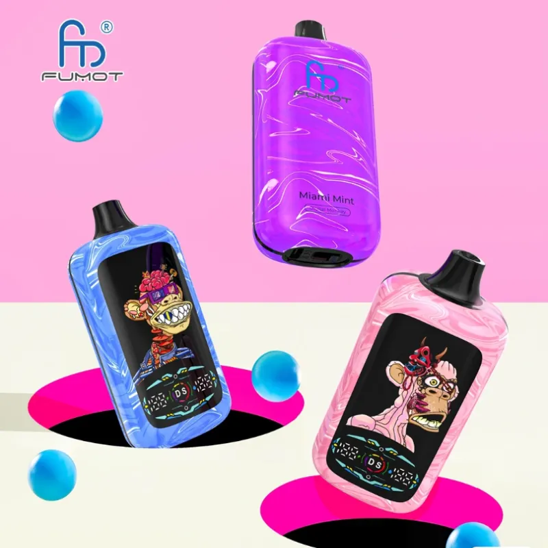 🐵 Fumot Digital Monkey 40K • 40,000 puffs • Disposable vape 💨