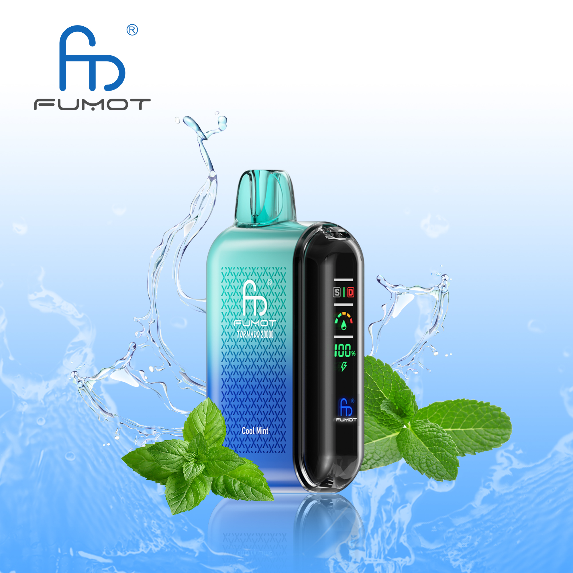 Fumot Tornado 20000 Puffs Smart LED Display 20k Vape - Image 15