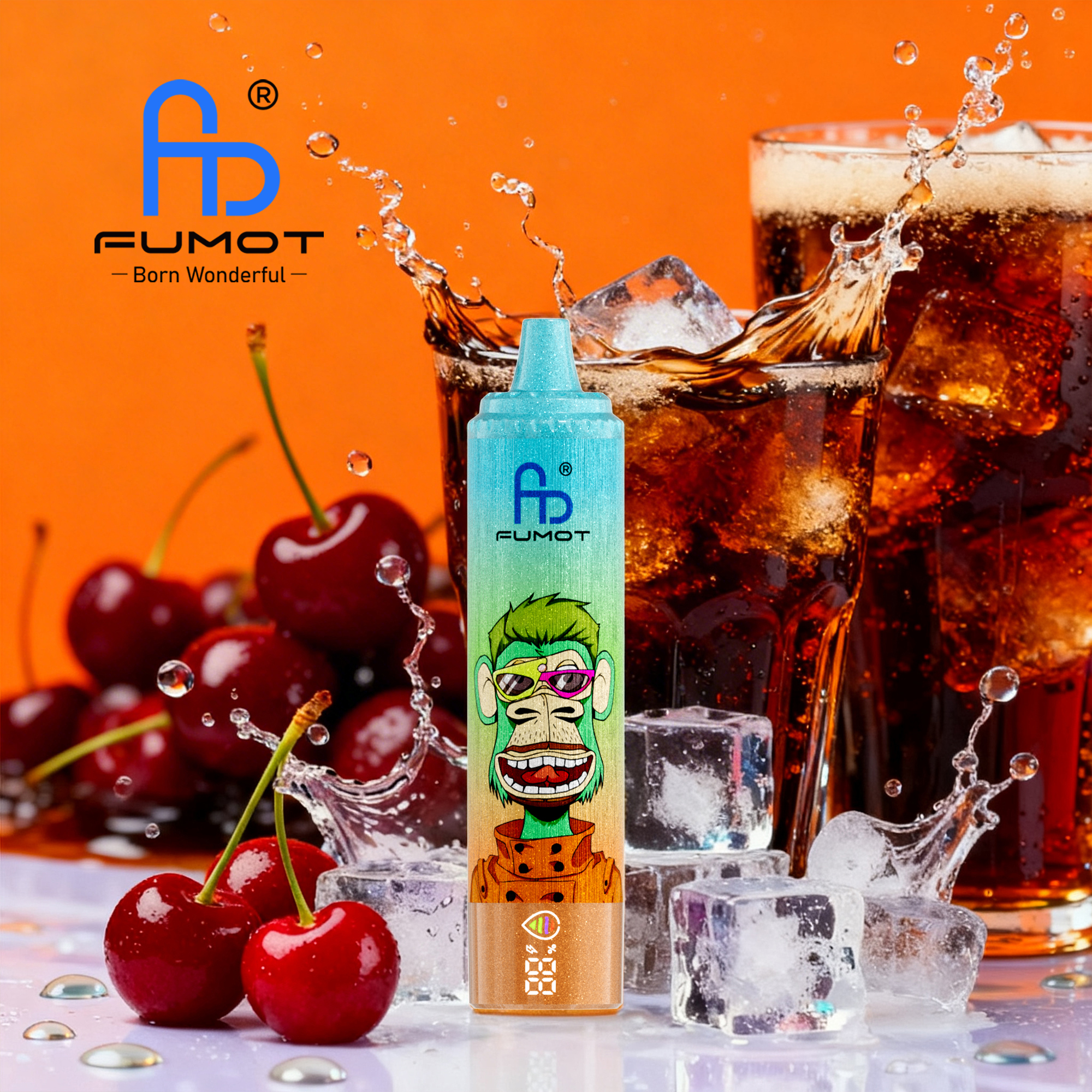 Fumot RandM Tornado 15000 15K Puffs Disposable Vape Wholesale | Rechargeable, LED Screen, RGB Light, 45 Flavors | 0%-5% Nic Salt - Image 47