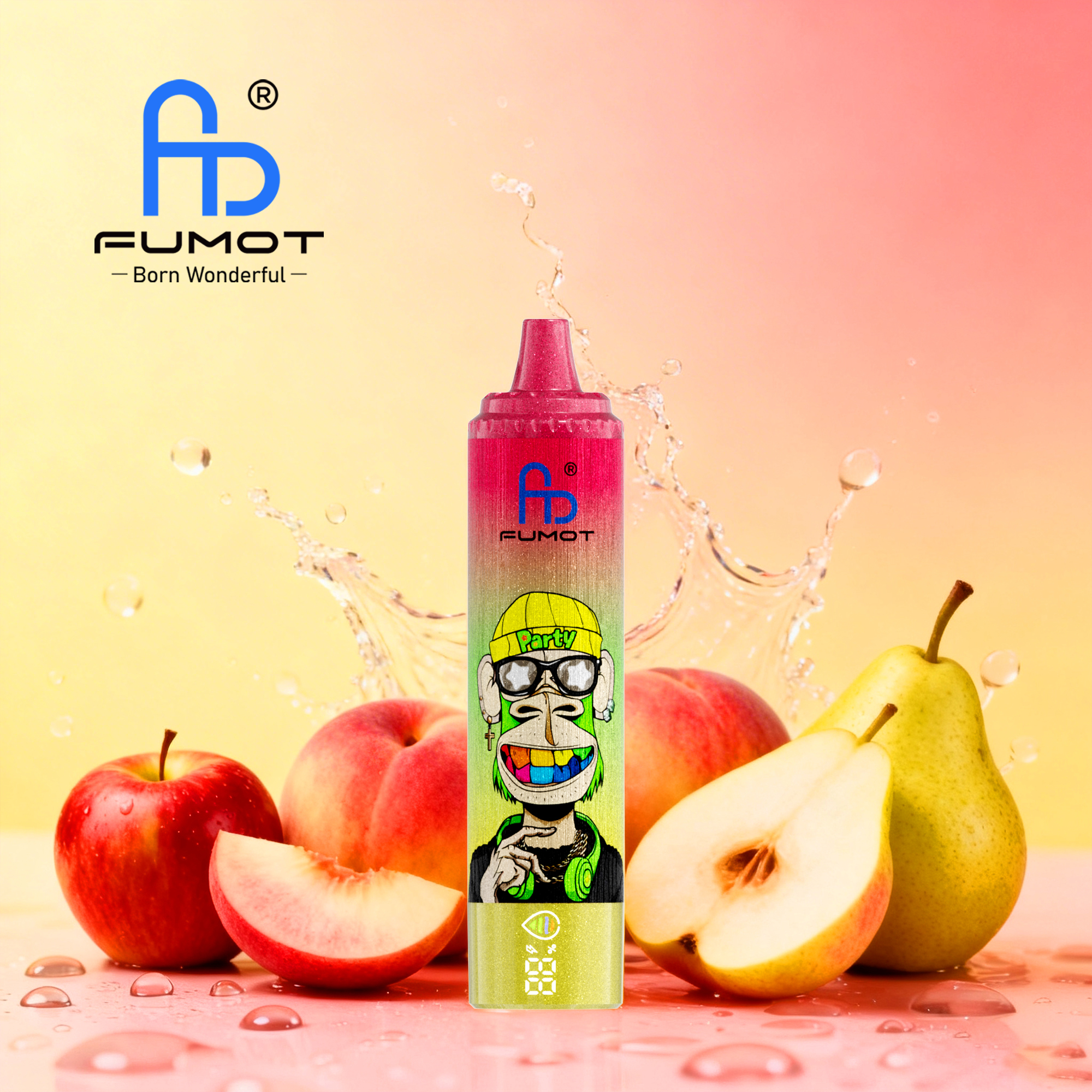 Fumot RandM Tornado 15000 15K Puffs Disposable Vape Wholesale | Rechargeable, LED Screen, RGB Light, 45 Flavors | 0%-5% Nic Salt - Image 45