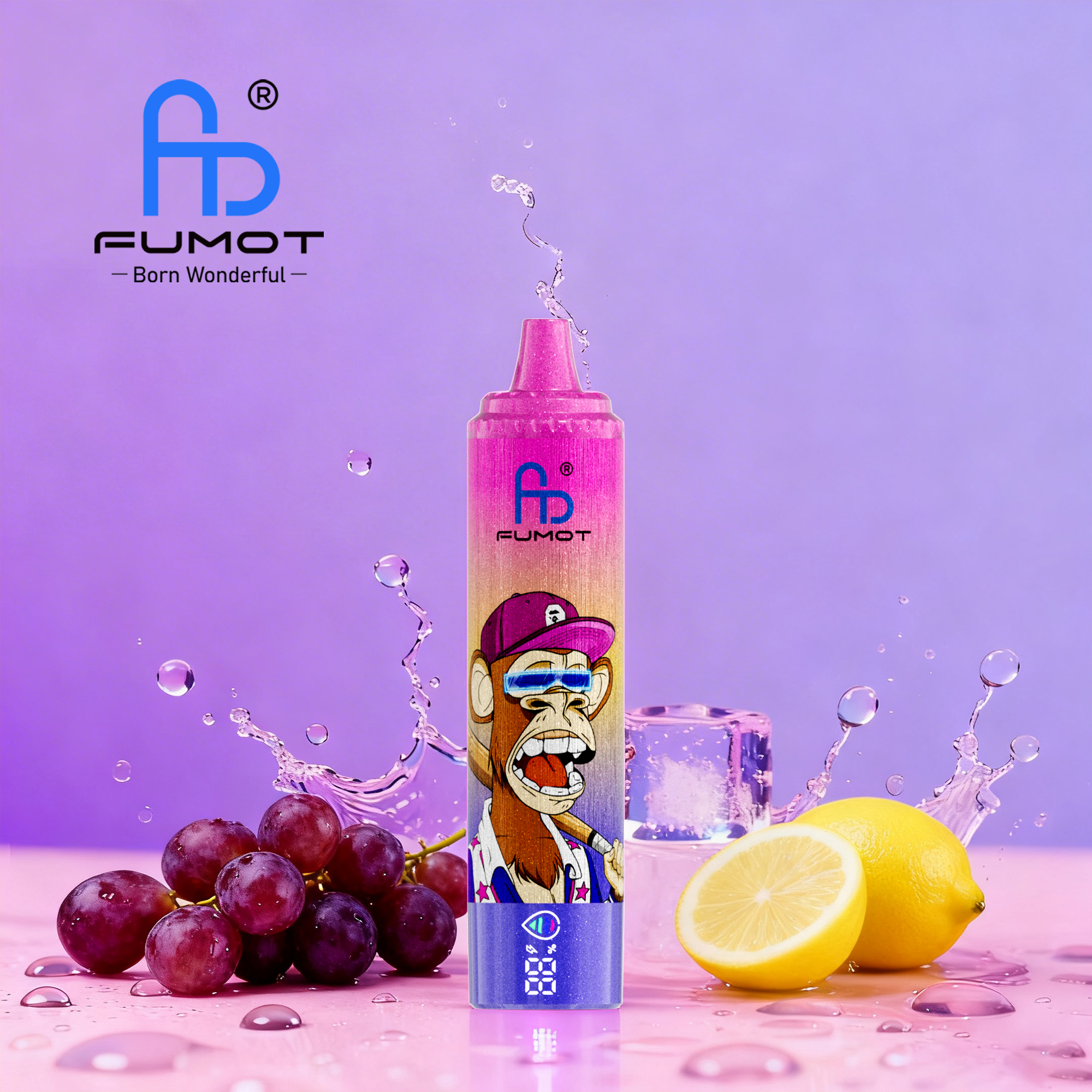 Fumot RandM Tornado 15000 15K Puffs Disposable Vape Wholesale | Rechargeable, LED Screen, RGB Light, 45 Flavors | 0%-5% Nic Salt - Image 25