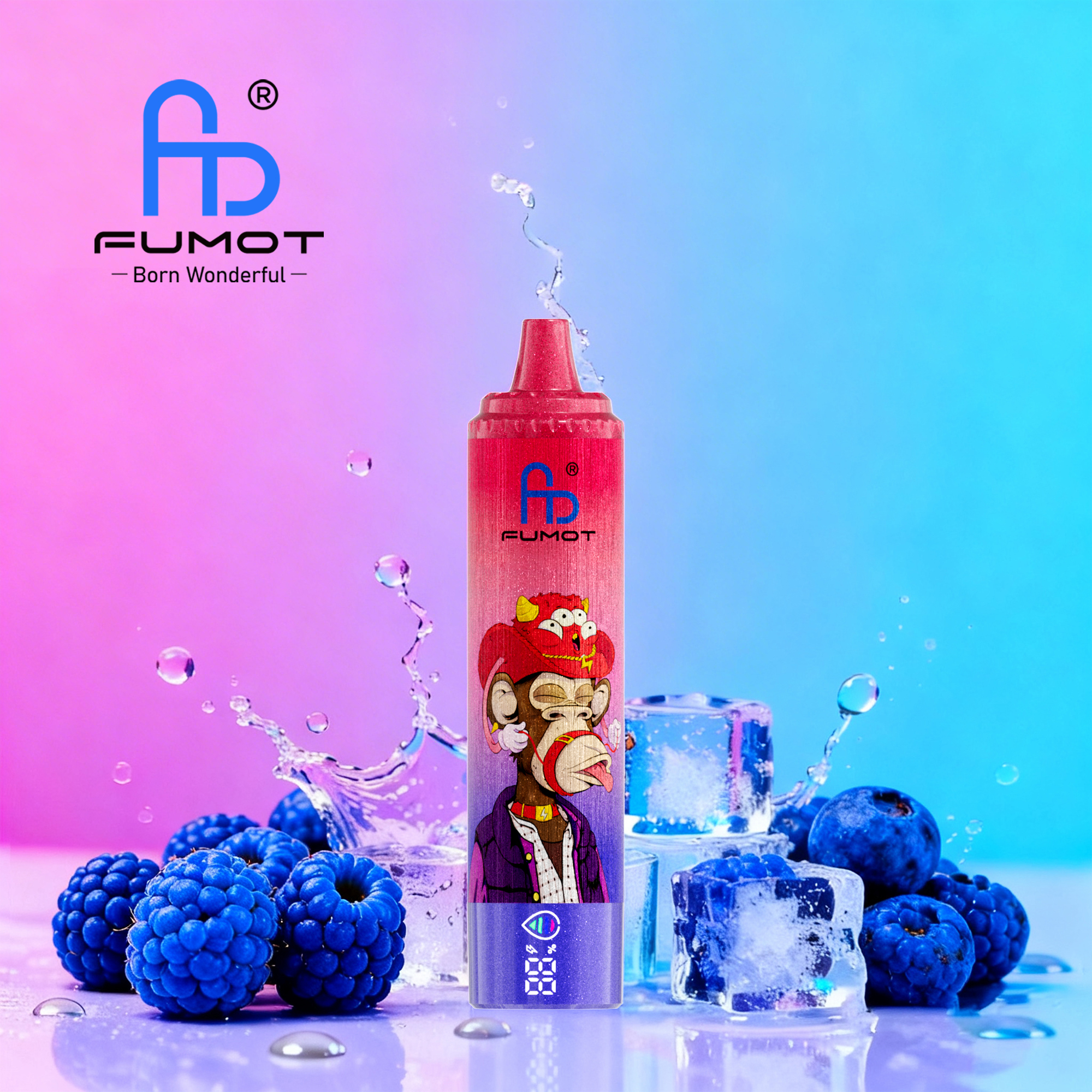 Fumot RandM Tornado 15000 15K Puffs Disposable Vape Wholesale | Rechargeable, LED Screen, RGB Light, 45 Flavors | 0%-5% Nic Salt - Image 26