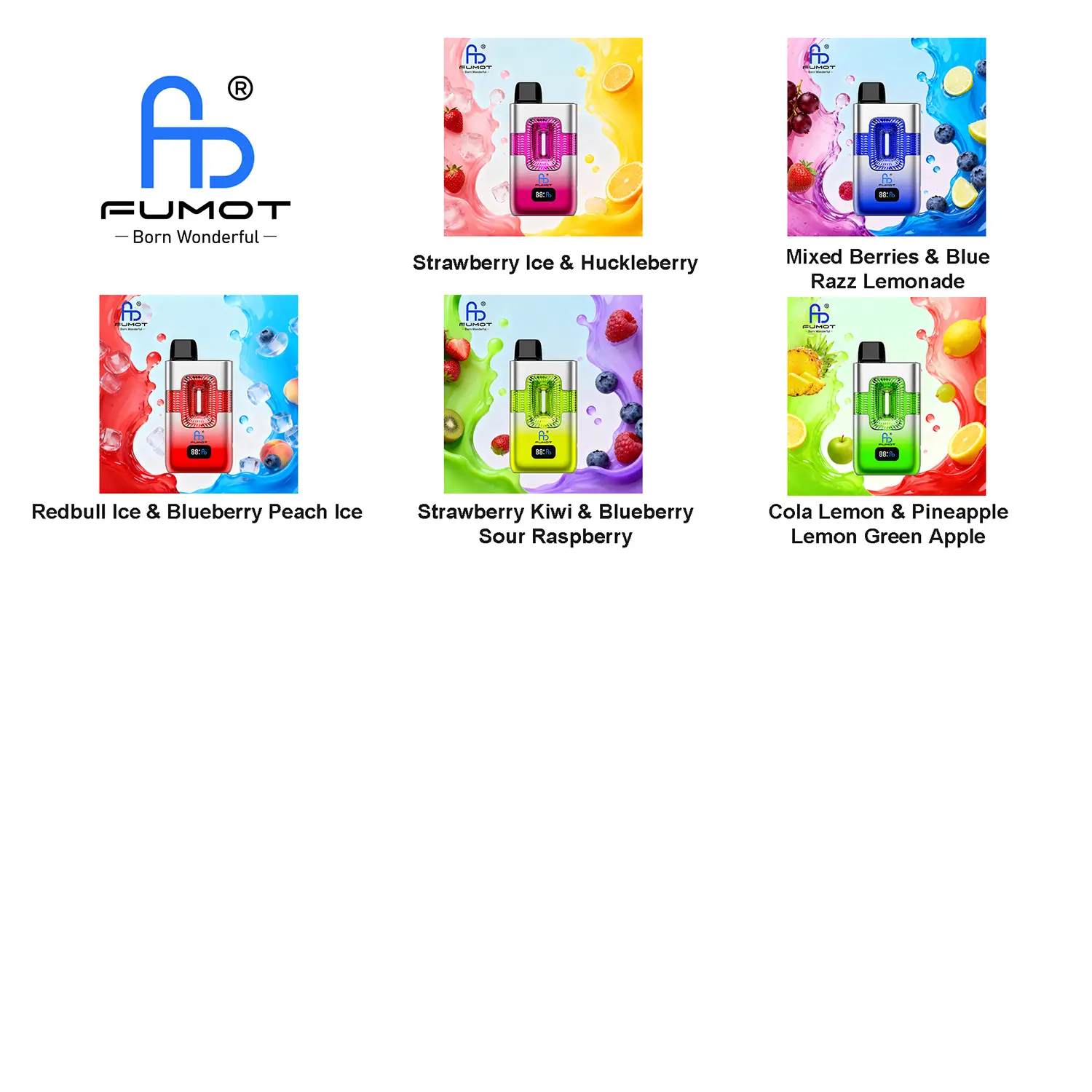 Fumot 50K 2IN1 Disposable Vape - (1 Vape) - Image 5