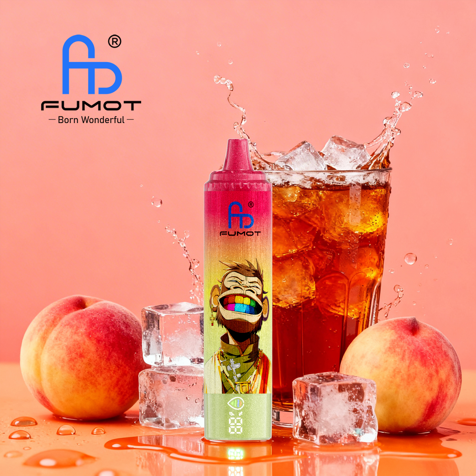 Fumot RandM Tornado 15000 15K Puffs Disposable Vape Wholesale | Rechargeable, LED Screen, RGB Light, 45 Flavors | 0%-5% Nic Salt - Image 51