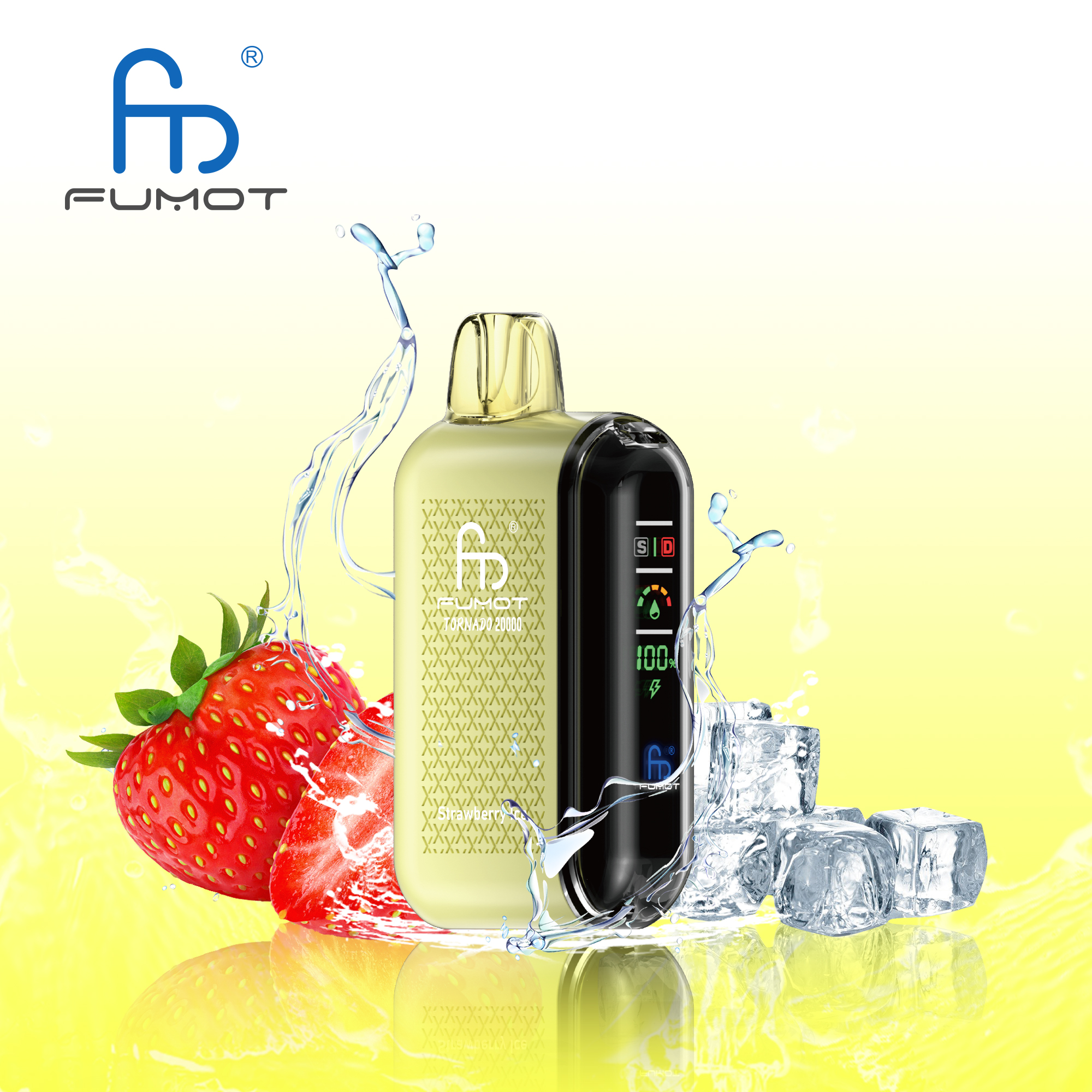 Fumot Tornado 20000 Puffs Smart LED Display 20k Vape - Image 30