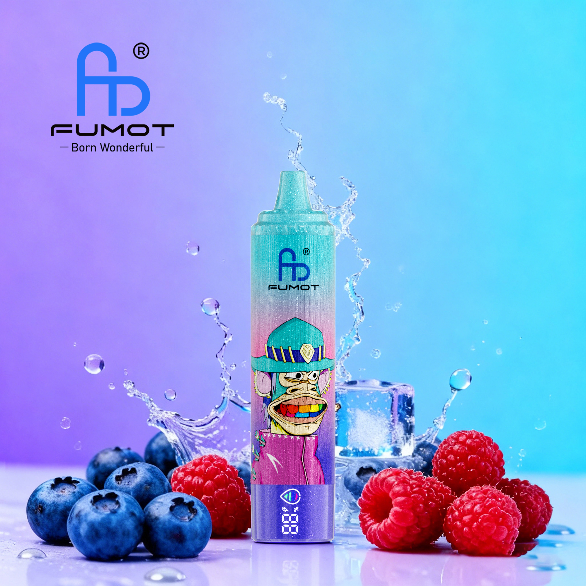 Fumot RandM Tornado 15000 15K Puffs Disposable Vape Wholesale | Rechargeable, LED Screen, RGB Light, 45 Flavors | 0%-5% Nic Salt - Image 14